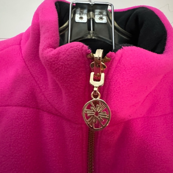 Nearly New Lilly Pulitzer reversible zip-front vest - Picture 2 of 6